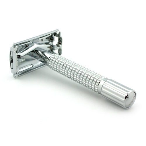 Timor 1322 Chrome-Polished Butterfly Safety Razor 80 mm, with 10 Blades