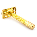 Timor 1323 Butterfly Gold Plated Safety Razor with 10 Blades