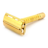Timor 1323 Butterfly Gold Plated Safety Razor with 10 Blades