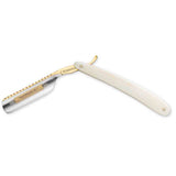 DOVO "Bismarck" 6/8" Acrylic Pearl Handle Straight Razor