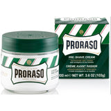 Proraso "Green" Pre-Shave Cream with Eucalyptus Oil & Menthol- New Formula