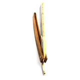 Timor "Solingen-Crest" 6/8" Straight Razor, Marblewood Handle
