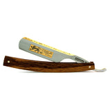 Timor "Lion" 6/8" Straight Razor, Marblewood Handle