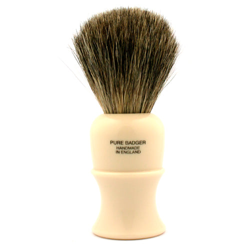 Vulfix 403 Pure Badger, Mayfair, Imitation Ivory Handle Shaving Brush