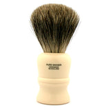 Vulfix 404 Pure Badger, Grosvenor, Imitation Ivory Handle Shaving Brush
