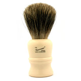 Vulfix 404 Pure Badger, Grosvenor, Imitation Ivory Handle Shaving Brush