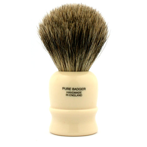 Vulfix 514 Pure Badger, Hyde Park, Imitation Ivory Handle Shaving Brush