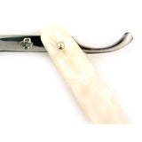 Wapienica FSM 5/8" Straight Razor, Pearl Scale (Clearance)