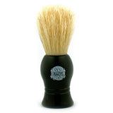 Vulfix 6 White Bristle, Moulded Black Handle Shaving Brush