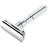 MERKUR Futur 701 Adjustable Polished Chrome Safety Razor + 25 FEATHER Blades