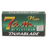 7 am Hi Platinum Durablade, Double Edge Razor Blades Pack