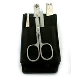 Hans Kniebes 5 Piece Manicure Set in Leather Case