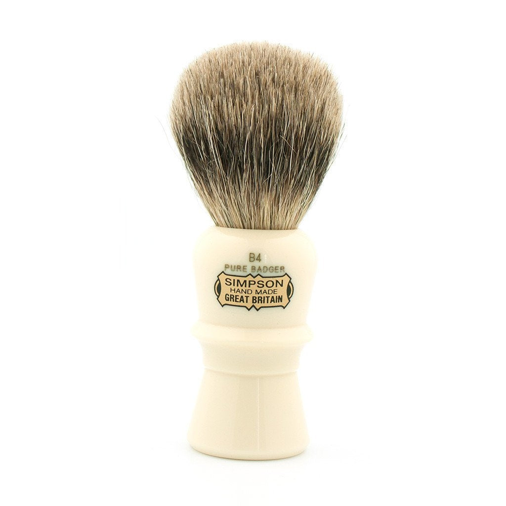 Simpsons Beaufort B4 Pure Badger Shaving Brush