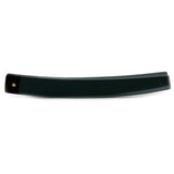 Smoke Black Acrylic Straight Razor Replacement Scales, 6/8"