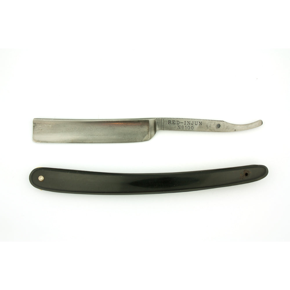 H.BOKER "Red-Injun" 9/16" Vintage Straight Razor