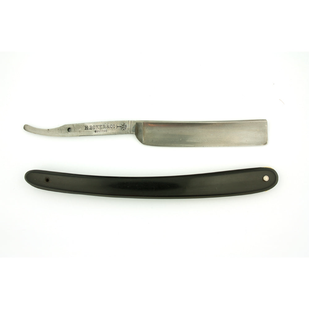 H.BOKER "Red-Injun" 9/16" Vintage Straight Razor