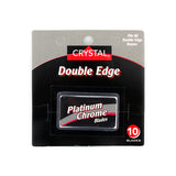 Crystal Double Edge Razor Blades