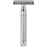 Edwin Jagger Safety Razor, Barley Handle, Chrome Plated