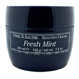 Cyril R Salter Fresh Mint Luxury Shaving Cream 165 g