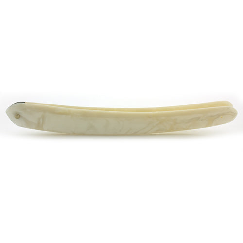 Mother of Pearl Imitation, Celluloid Straight Razor Scale, 5/8"