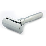 MERKUR Futur 701 Adjustable Polished Chrome Safety Razor + 25 FEATHER Blades