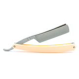 Thiers-Issard "Special Coiffeur" 6/8" White Plastic Straight Razor
