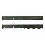 DOVO Shavette Straight Razor with Black Handle