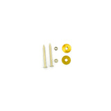 Straight razor pins and washers replacement set.