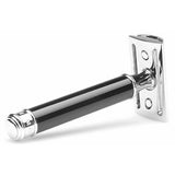 Muhle Traditional DE Razor, Imitation Ebony Handle, Closed Comb