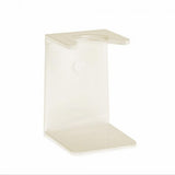 Muhle Shaving Brush Holder with Adhesive Tape, Imitation Ivory Plastic