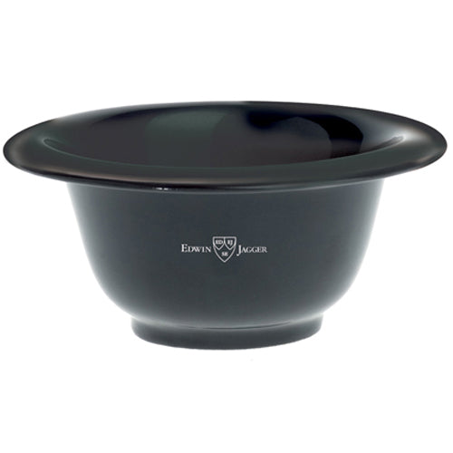 Edwin Jagger Black Porcelain Shaving Soap Bowl