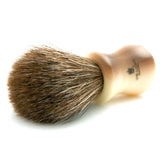 Vie-Long Brown Horse Hair, Acrylic Ivory & Brown Shaving Brush